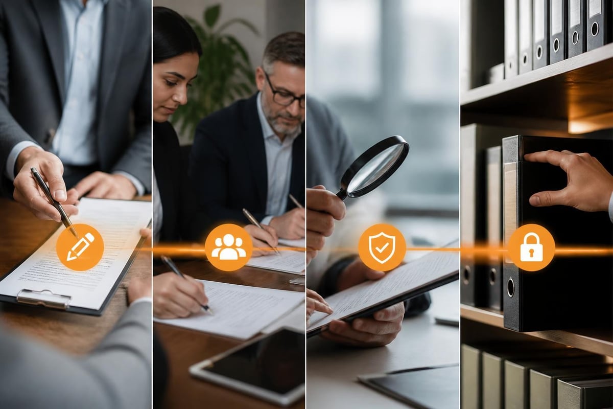 Enterprise signing workflow