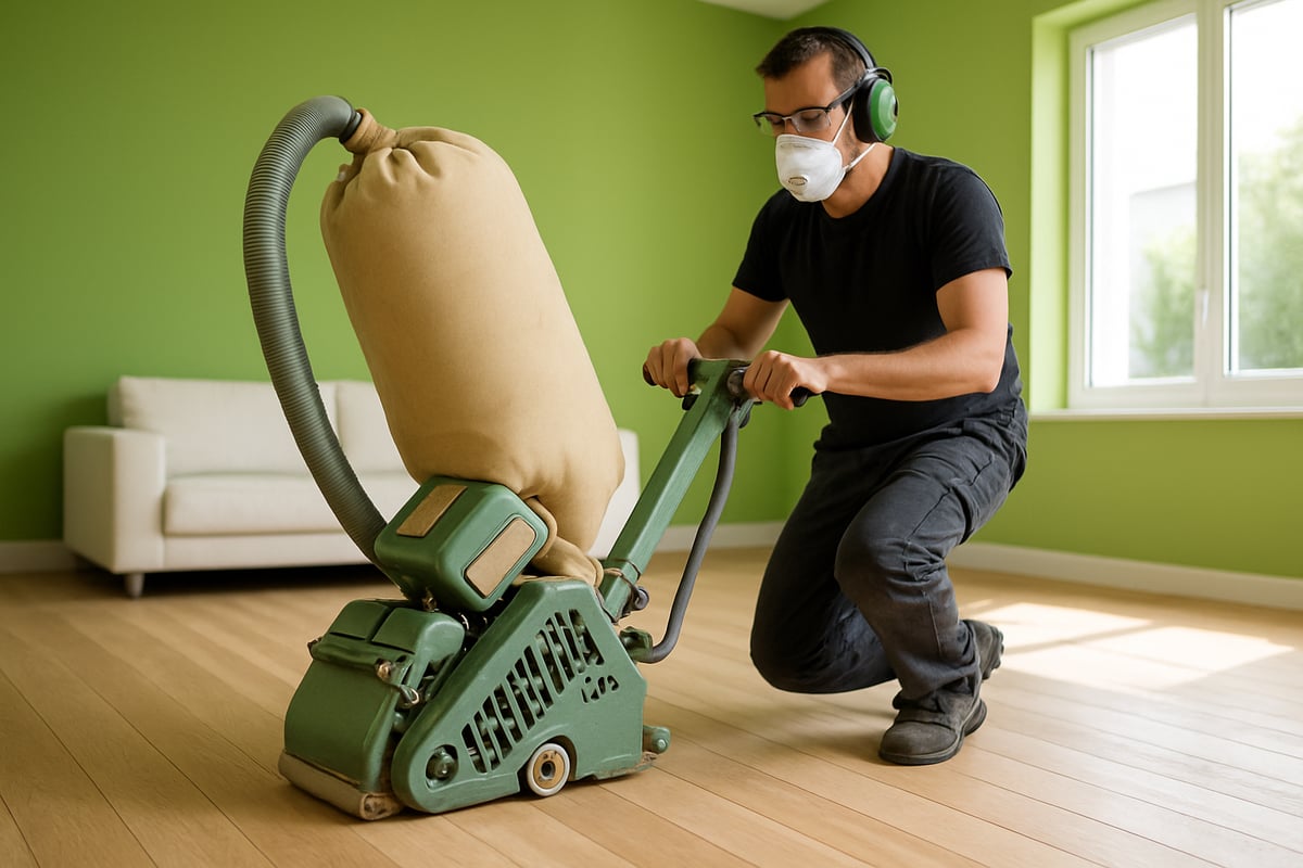 Le Sablage de Plancher Bois Étape par Étape