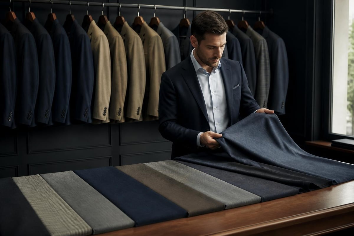 Custom suit wardrobe planning
