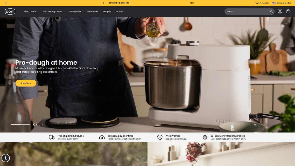 Top 10 Unique Xmas Gifts For Him He’ll Love in 2026 - Ooni Karu 12 Multi-Fuel Pizza Oven ($399)