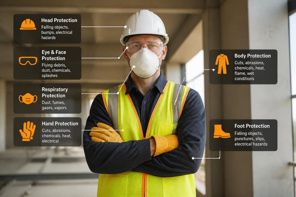 Construction PPE hierarchy