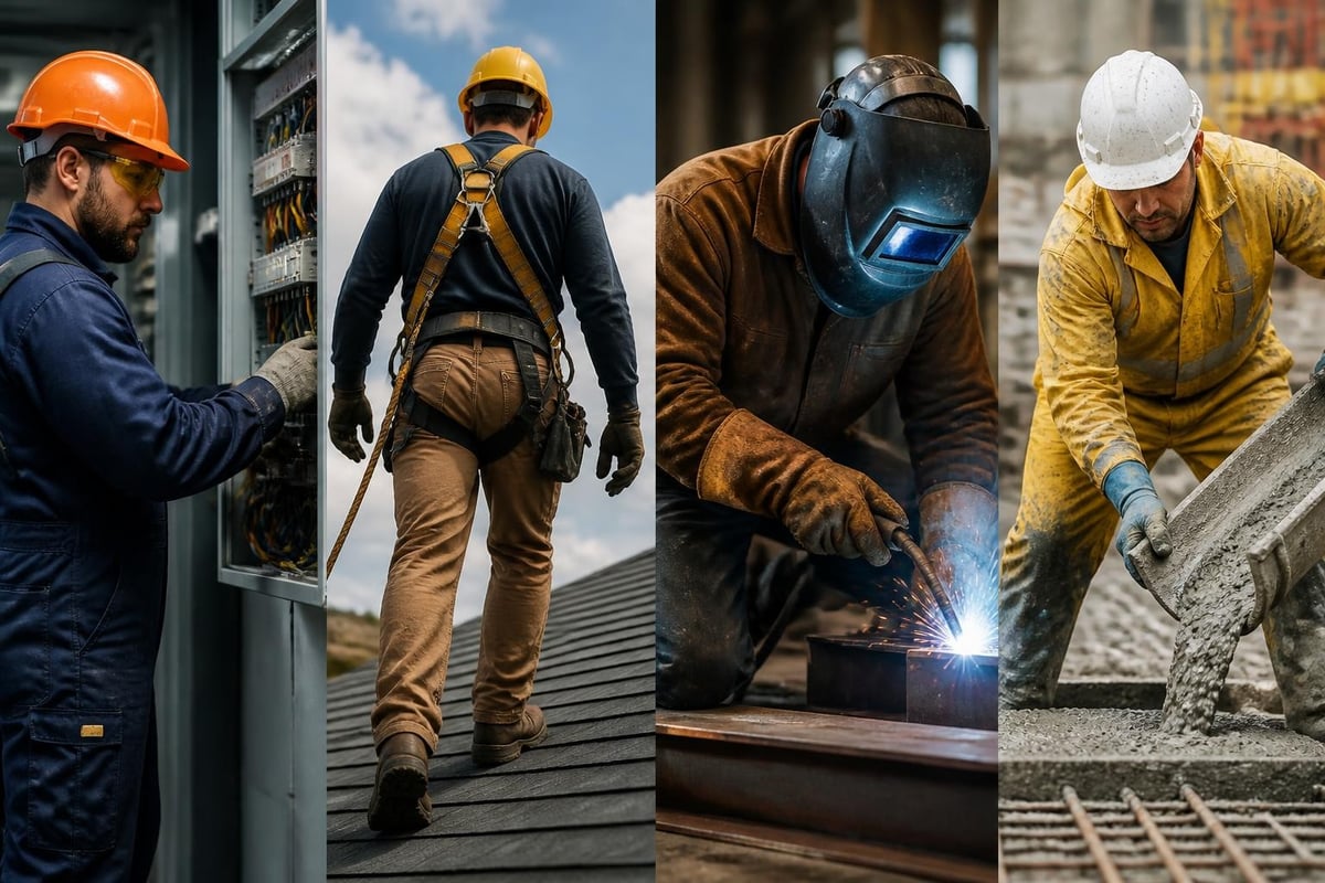 Trade-specific construction attire