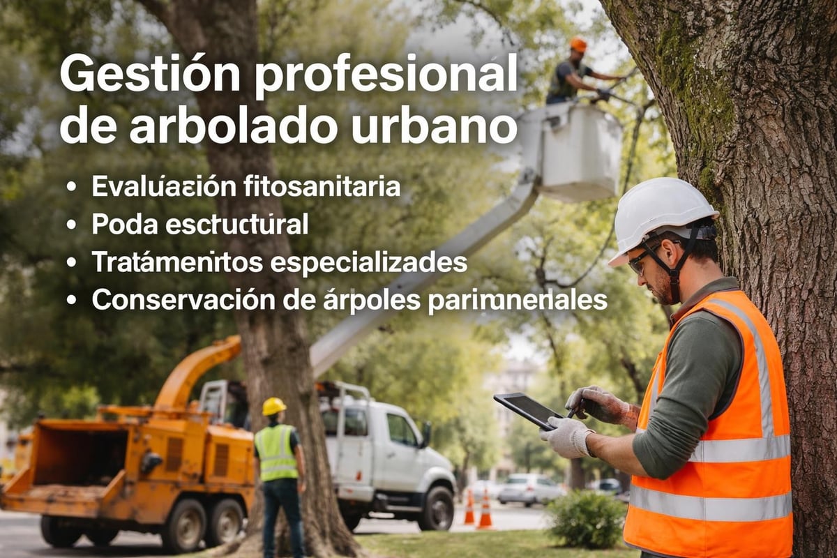 Servicios arboricultura profesional