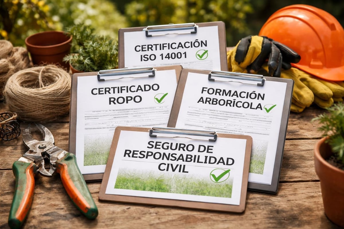 Certificaciones empresas jardines