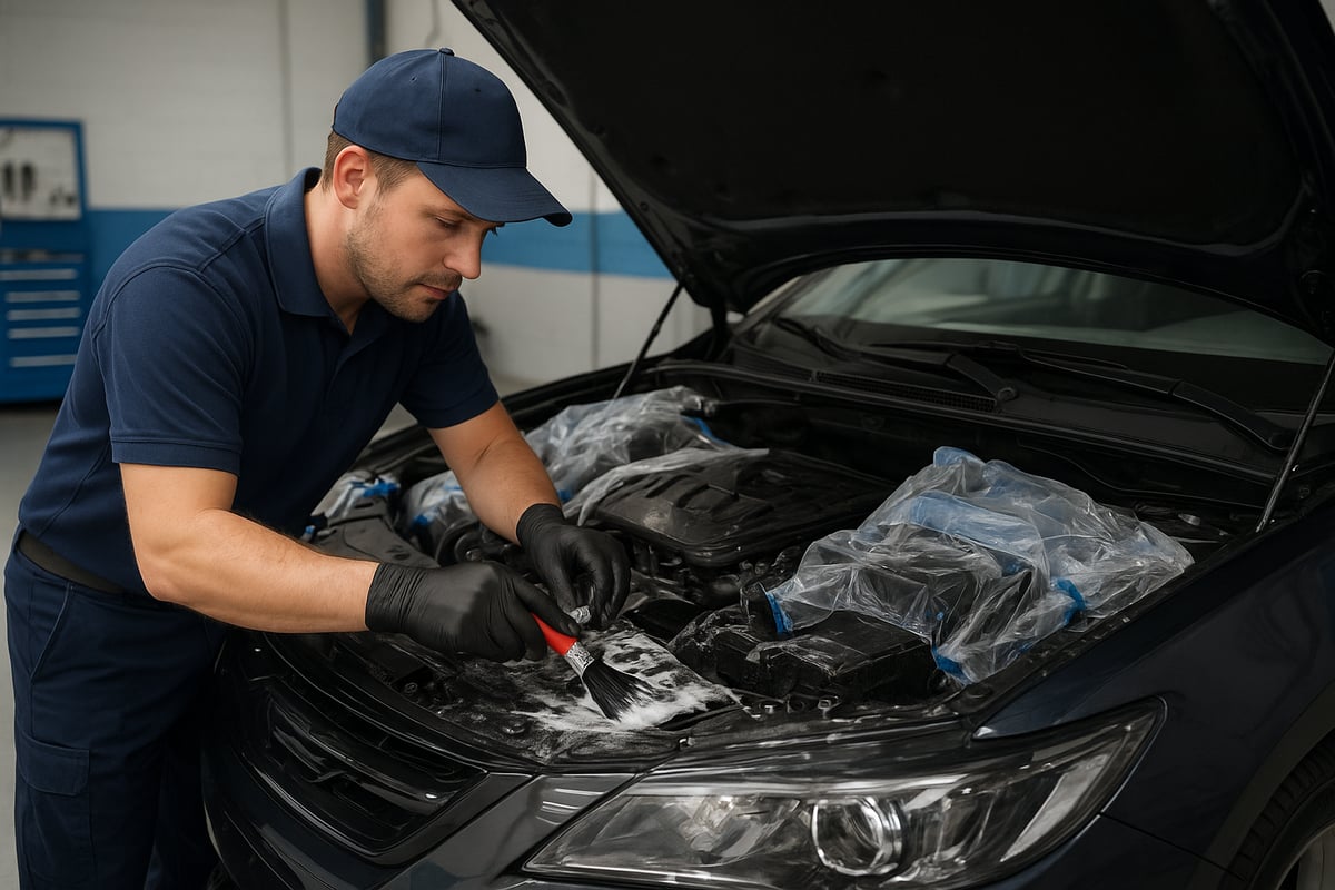 Passo a Passo: Como Fazer a Lavagem do Motor com Segurança