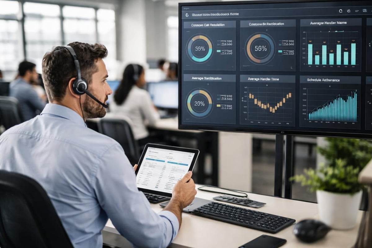 Performance monitoring dashboard