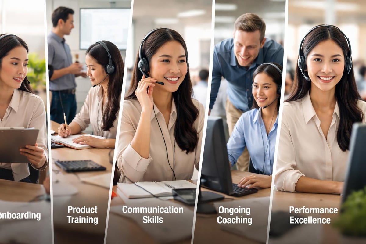 Training and development workflow