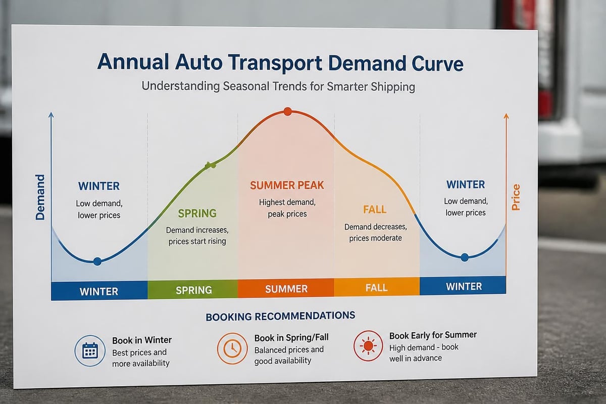 Seasonal shipping demand