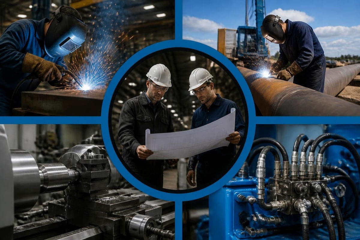 Integrated welding and fabrication services