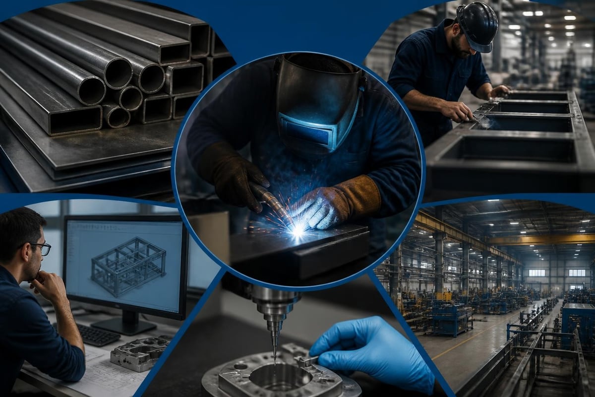 Fabrication project cost breakdown