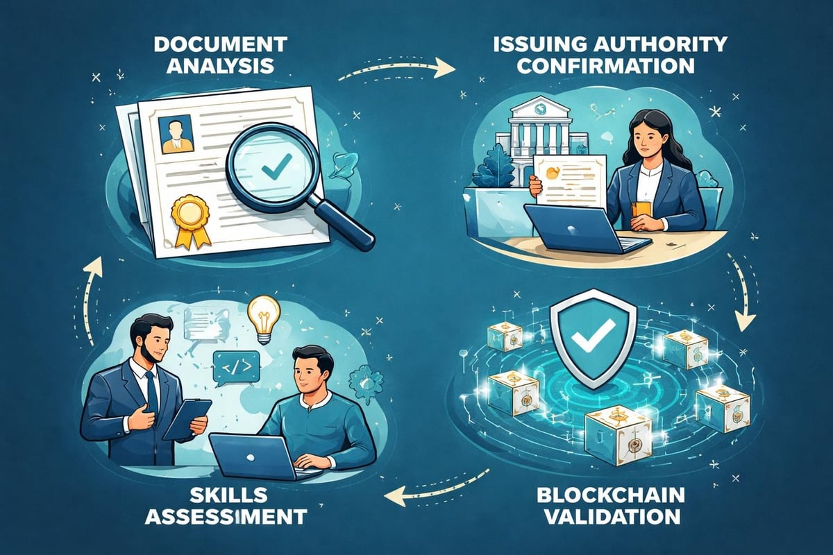 Certification fraud detection process