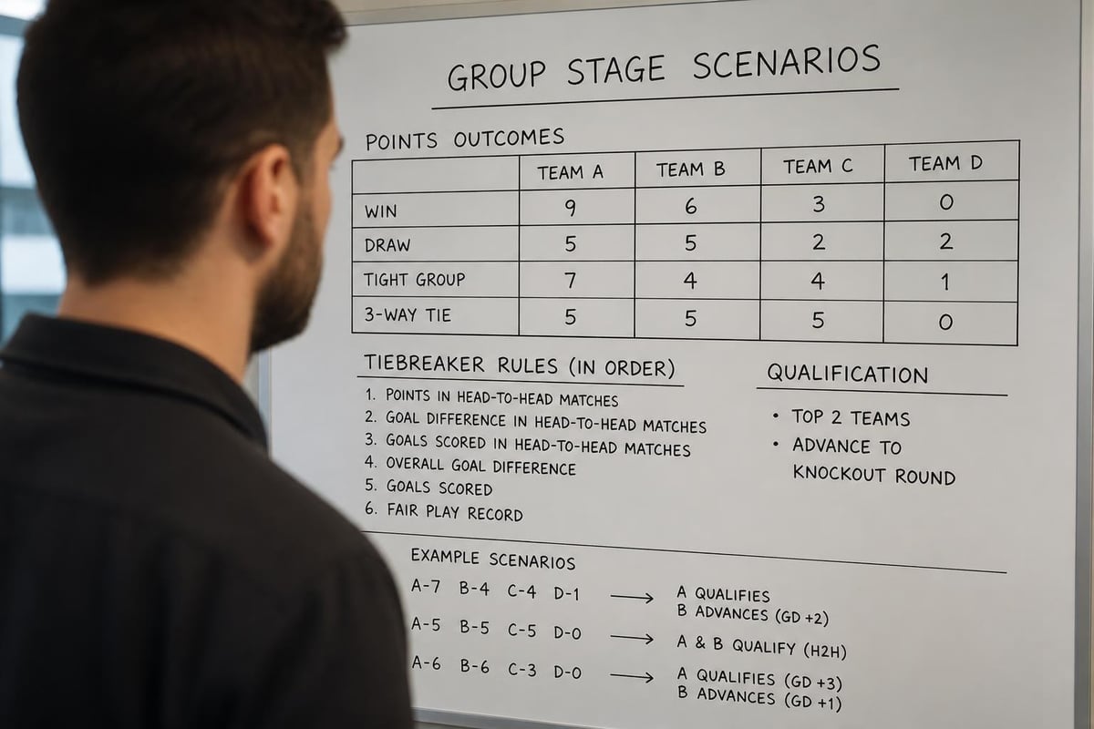 World Cup advancement scenarios