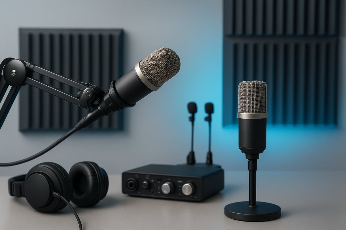 Microphones: The Heart of Your Podcast Equipment Kit