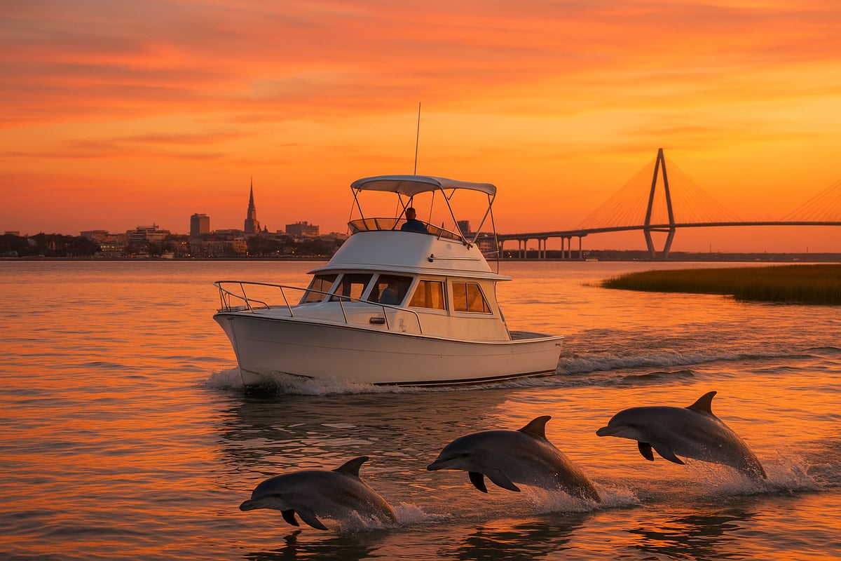 Blue Life Charters | Sunset Dolphin Tour Charleston SC: The Essential 2025 Guide Why Charleston, SC is the Sunset Dolphin Tour Capital