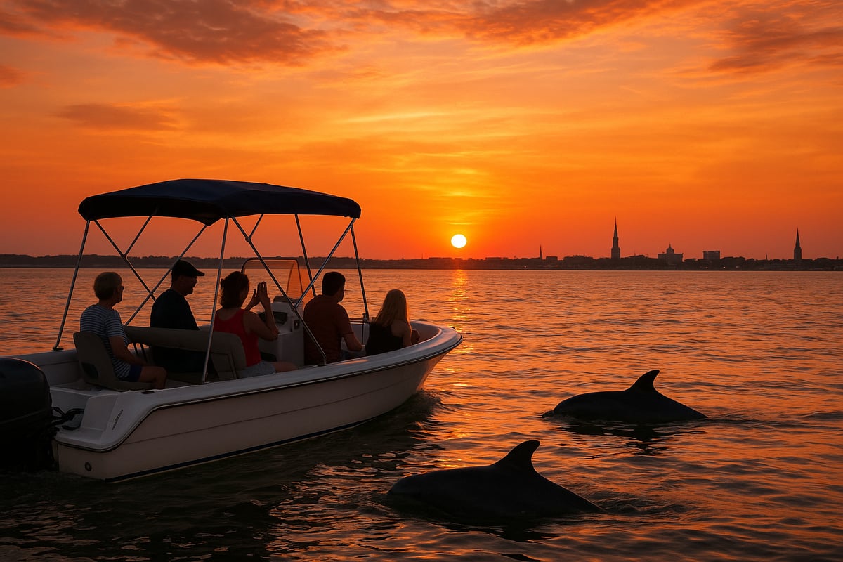 Blue Life Charters | Sunset Dolphin Tour Charleston SC: The Essential 2025 Guide What to Expect on a Sunset Dolphin Tour