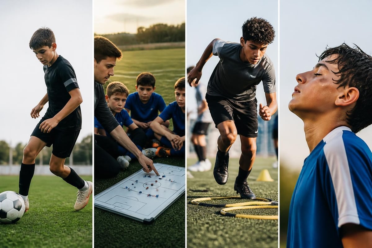 Four pillars of youth soccer development