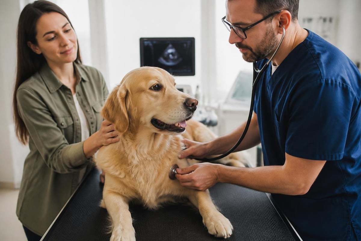 Golden Retriever health screening