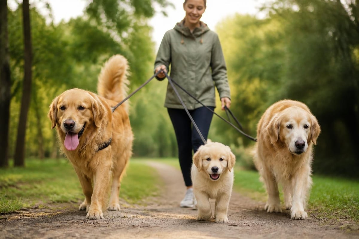 Golden Retriever exercise needs