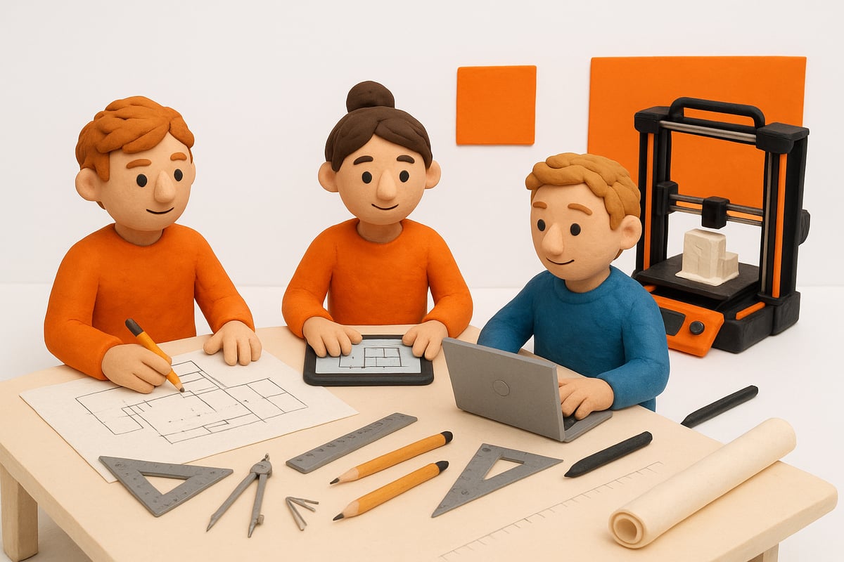 Benodigdheden en software voor architectuur tekenen