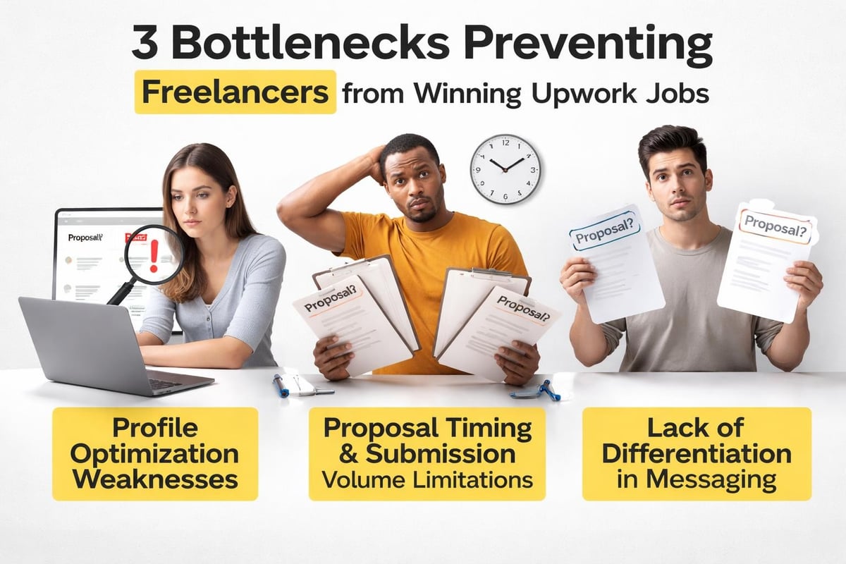 Upwork job application challenges