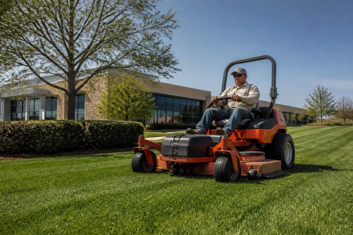 Professional mowing strategy