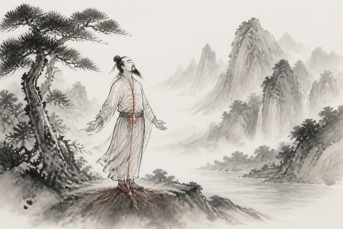 Sung principle in tai chi body