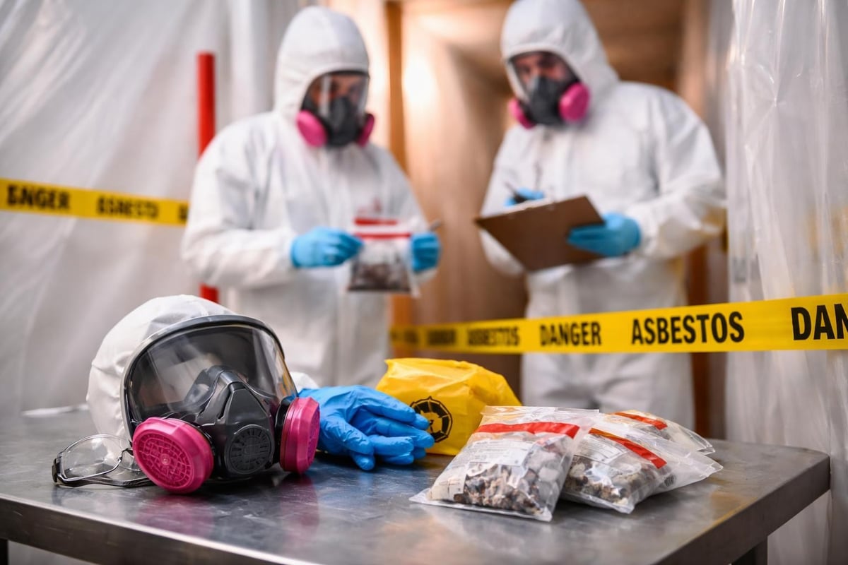Asbestos sampling safety protocols