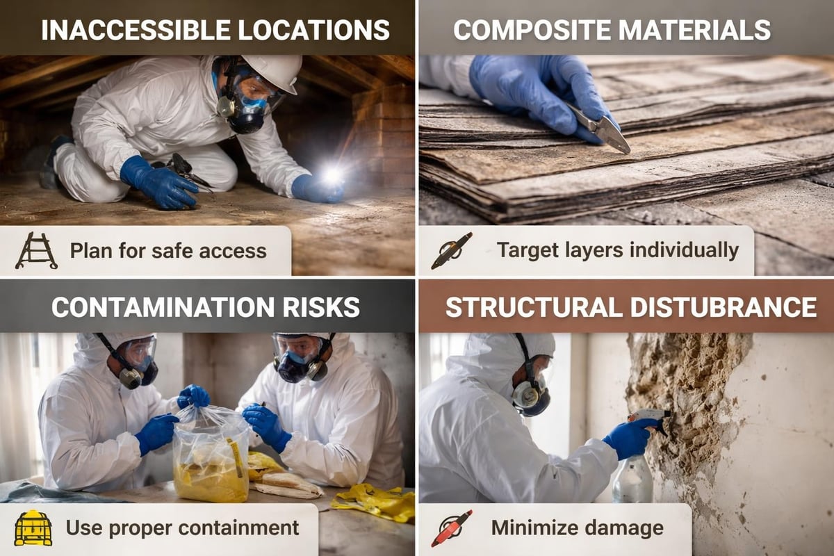 Asbestos sampling challenges