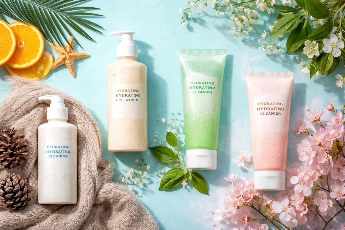 Seasonal skincare routine