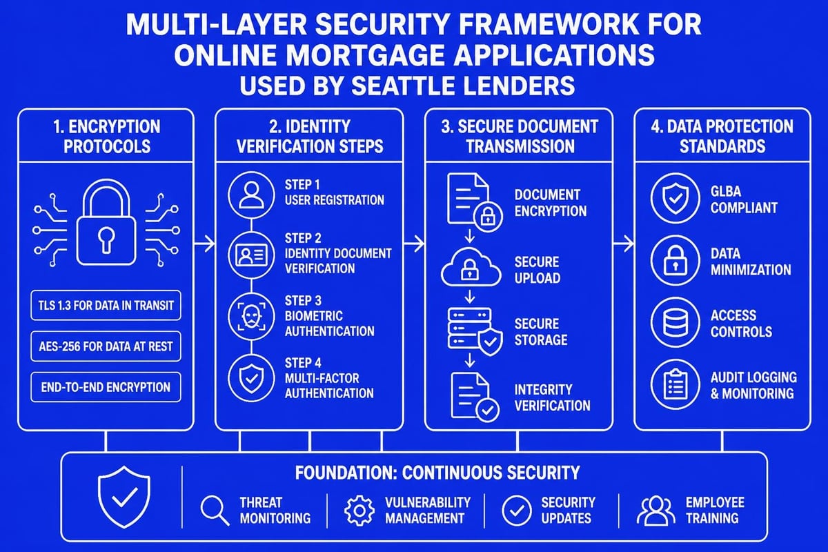Mortgage application security measures