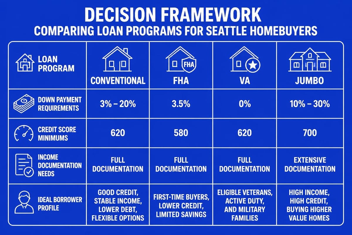 Loan program comparison