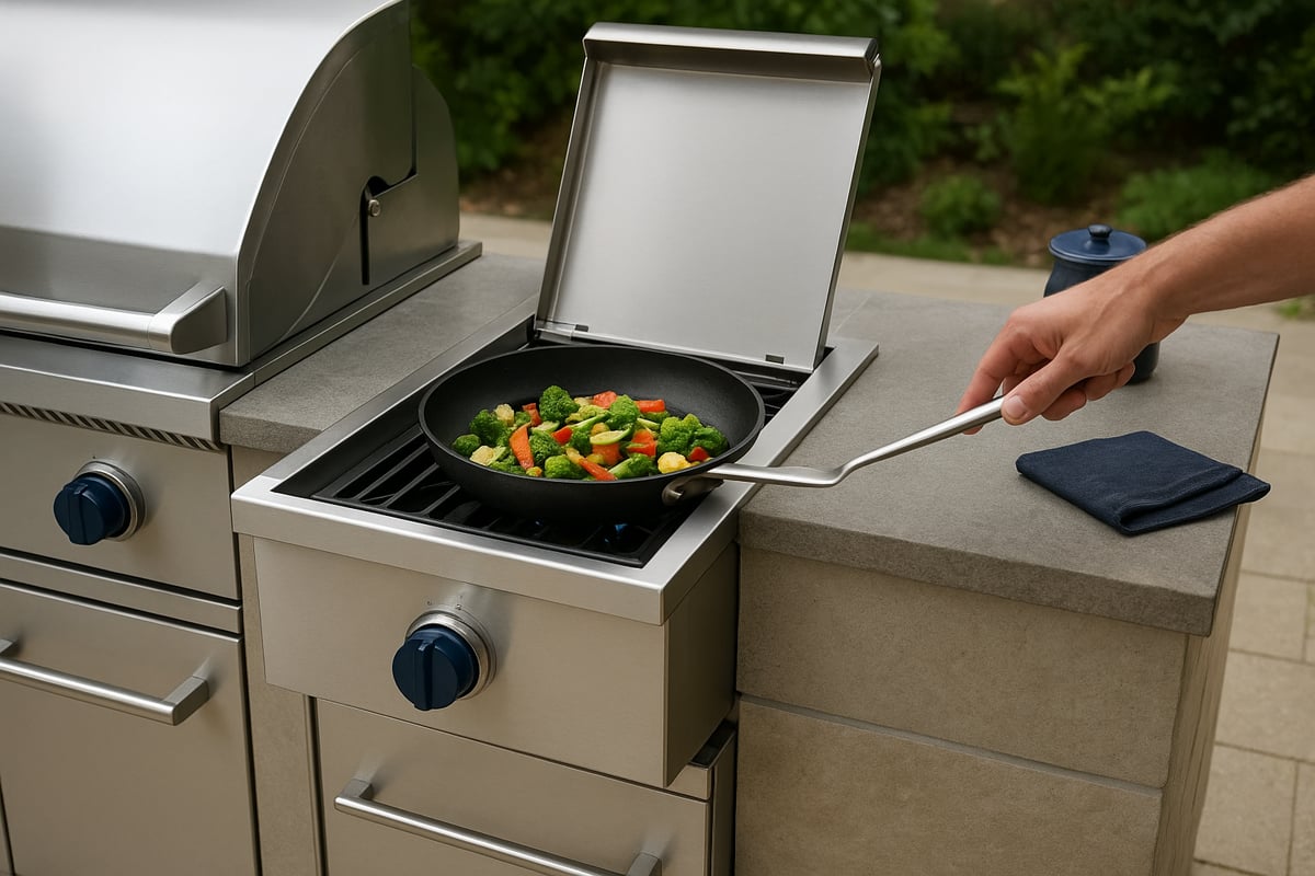 What is a Side Burner for BBQ?