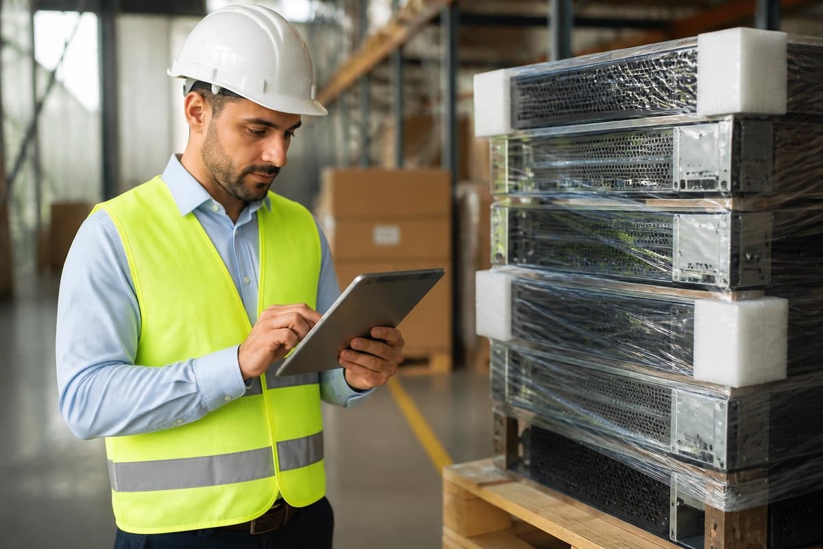 UAE server import compliance workflow