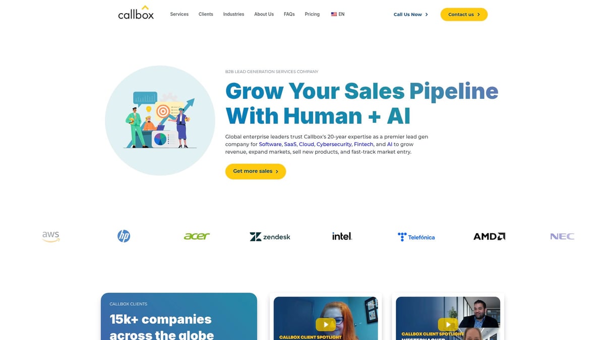 7 Essential Telemarketing Lead Generation Companies for 2026 - Callbox