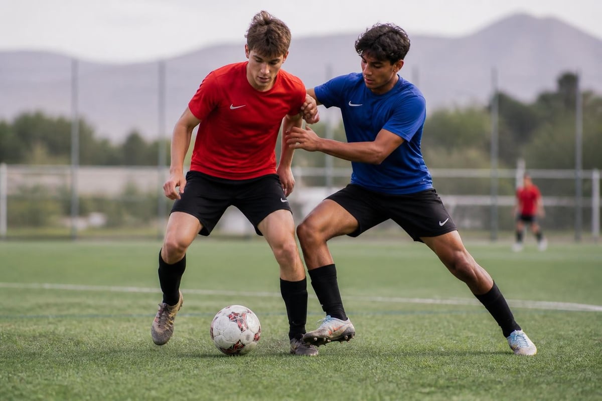 Technical skill progression in soccer training