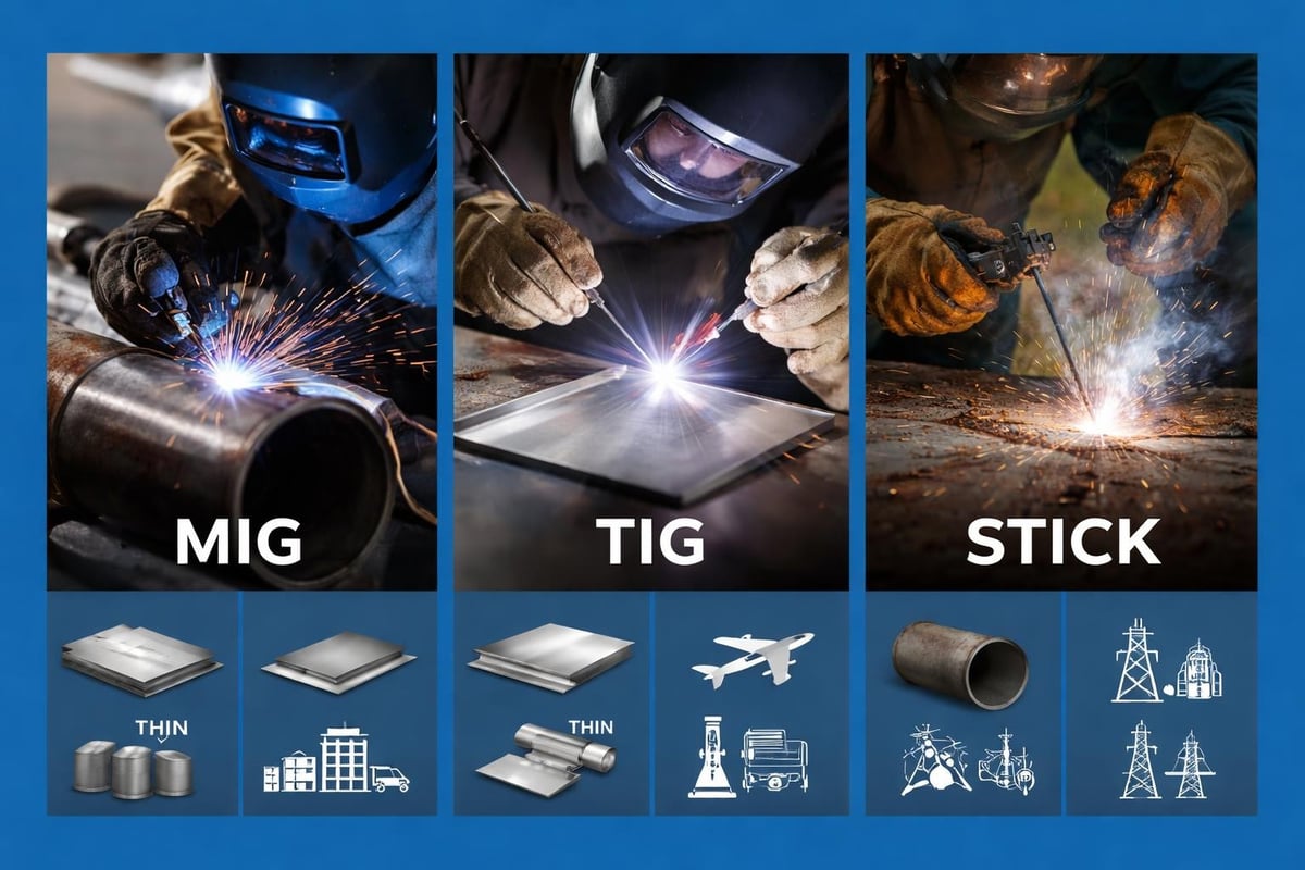 Common welding processes in Colorado