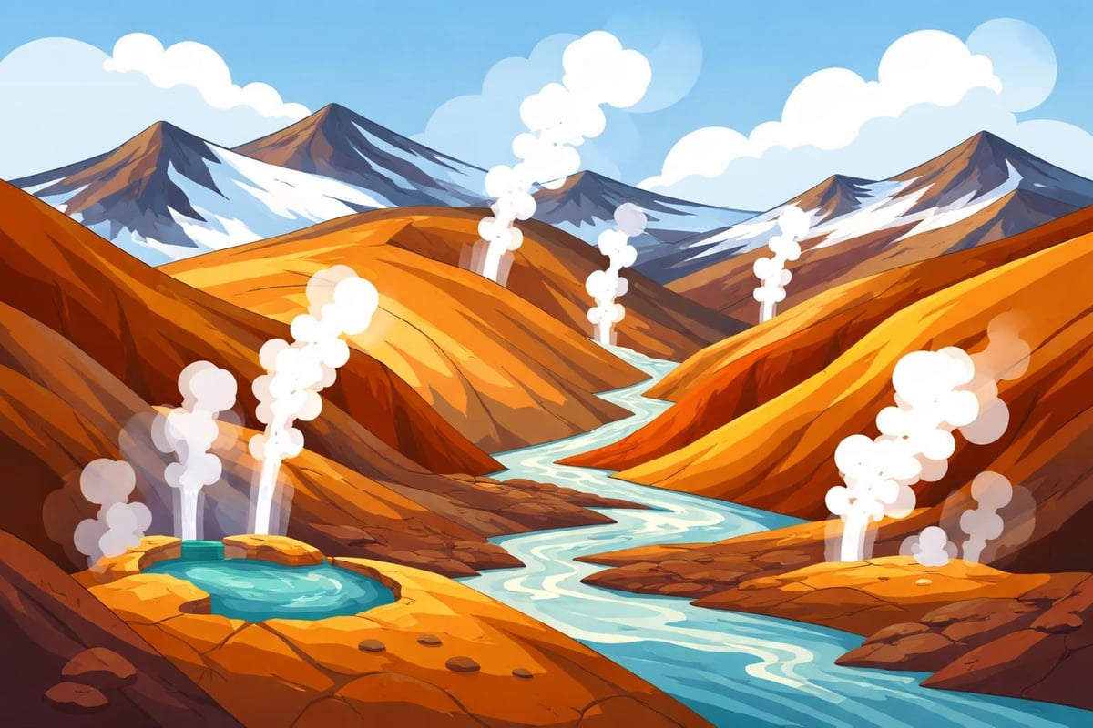 Geothermal activity at Kerlingarfjoll