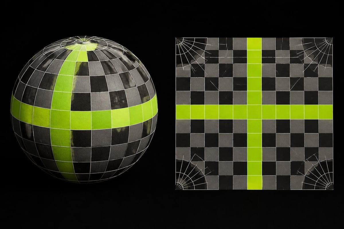 UV unwrapping and texture space relationship