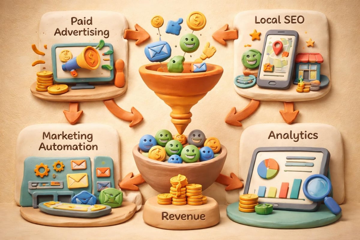 Best Digital Marketing Companies: Selection Guide 2 Digital marketing integration framework
