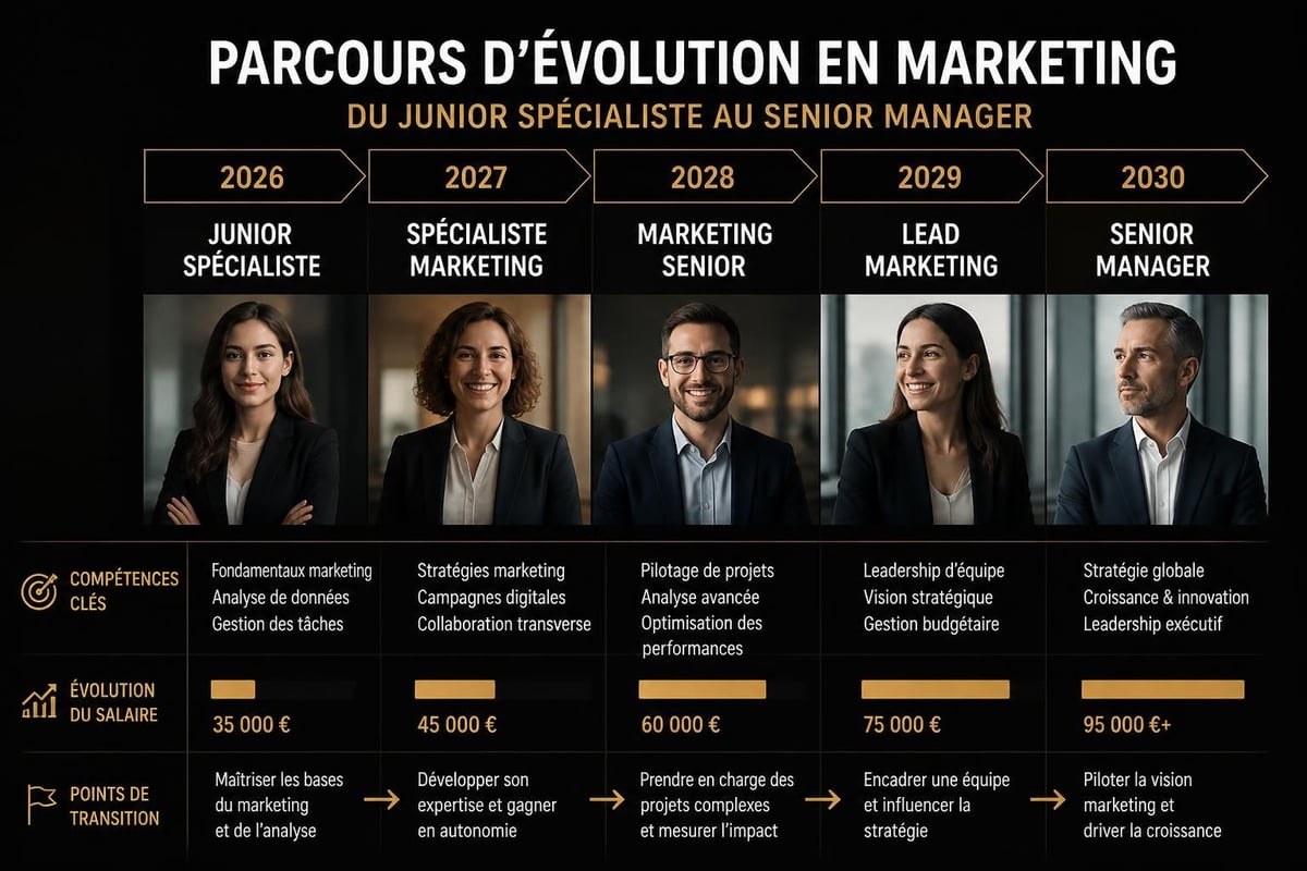 Marketing career progression