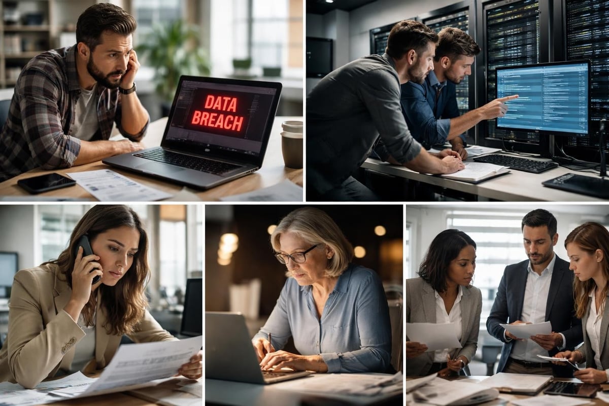 Business impact of data security breaches