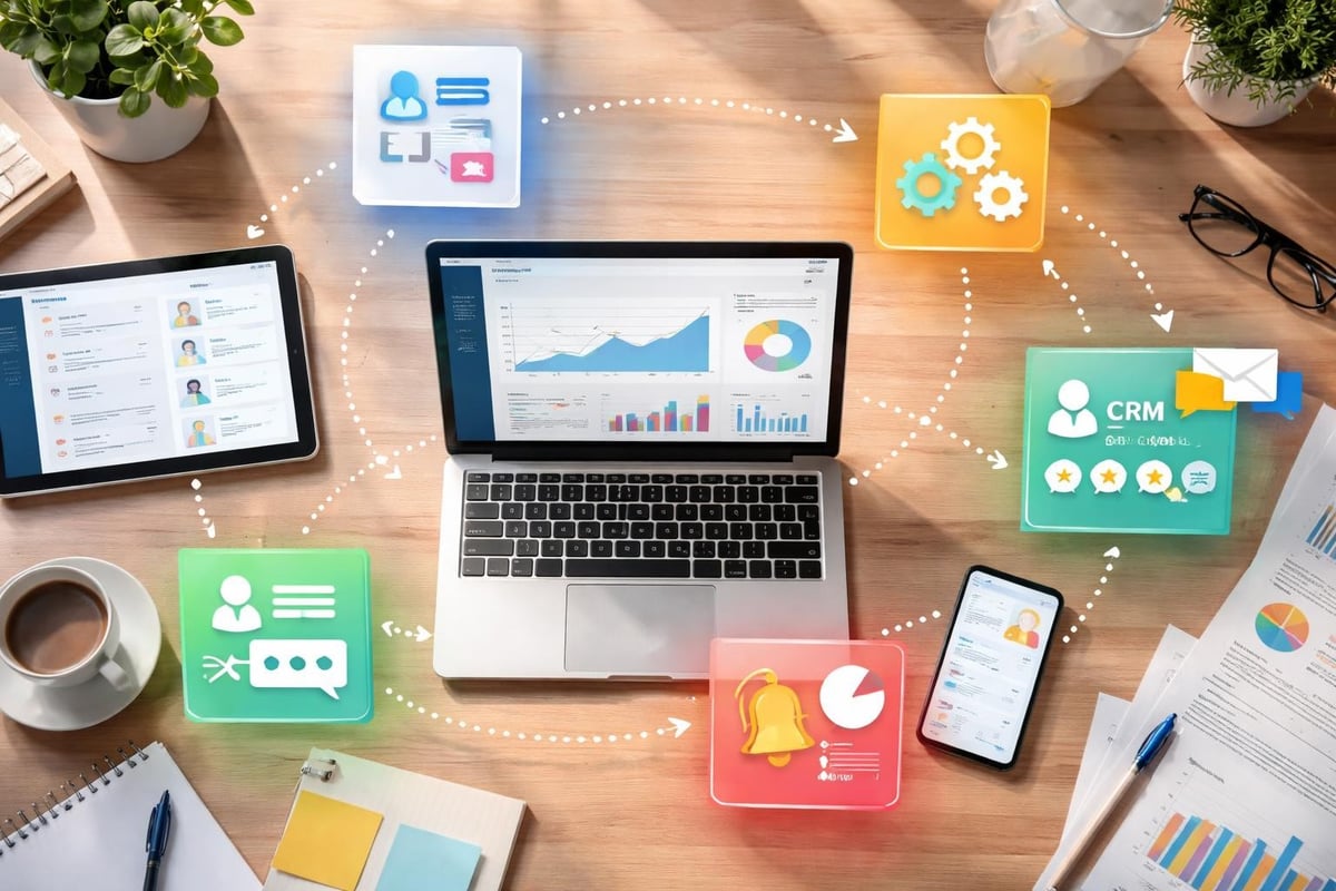 Marketing site technical integration