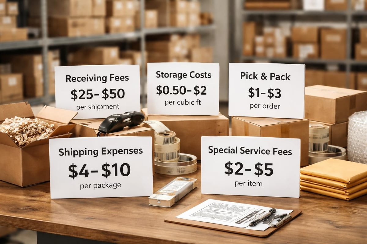 Fulfillment cost breakdown