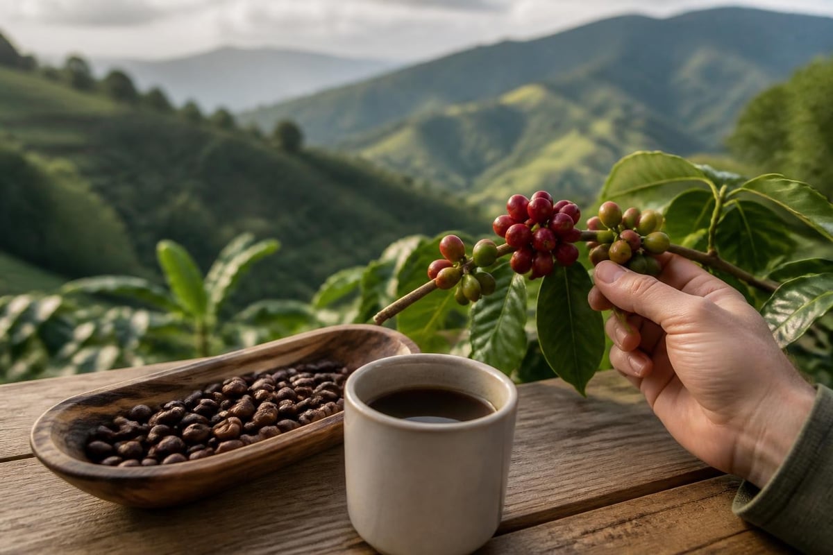 Coffee origin journey