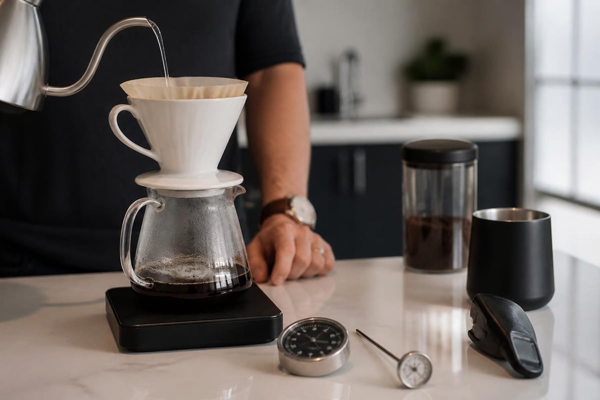 Coffee brewing precision