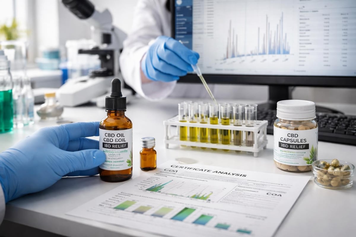 CBD product quality testing