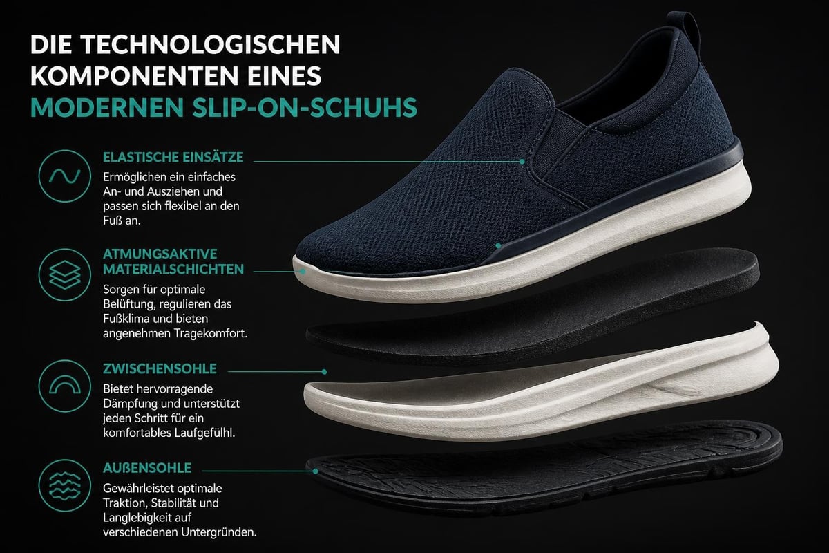 Slip-On Schuhtechnologie