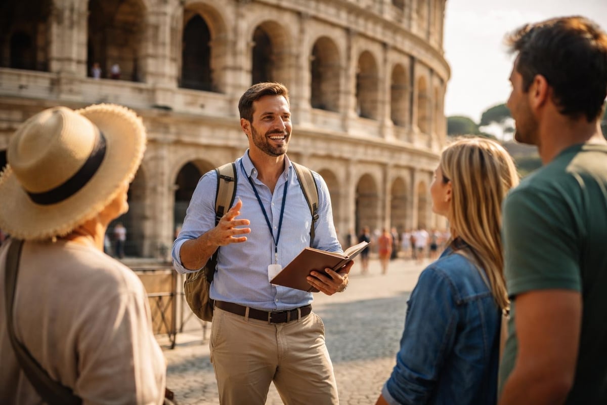 Guided tour experience