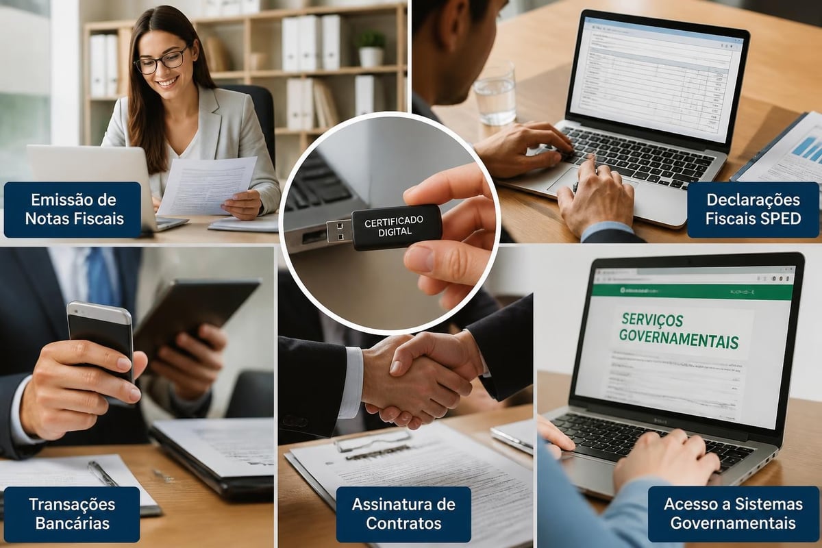 Fluxo de processos digitais empresariais
