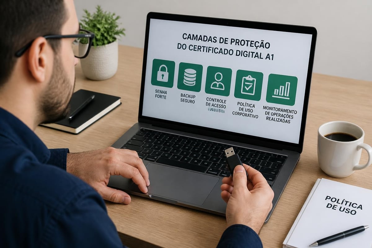 Gestão de segurança do certificado